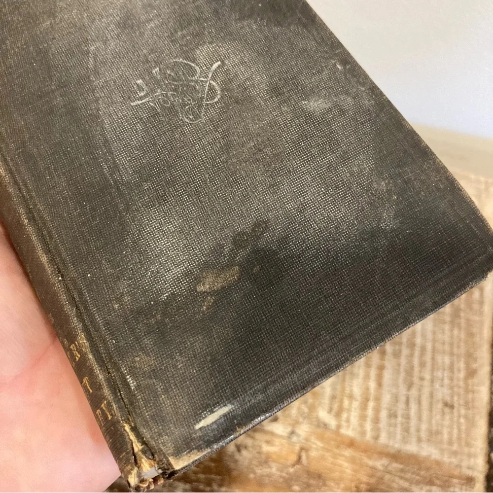 1865 Vintage Hardcover Book Tales of American History Volume 3 Rough Shape